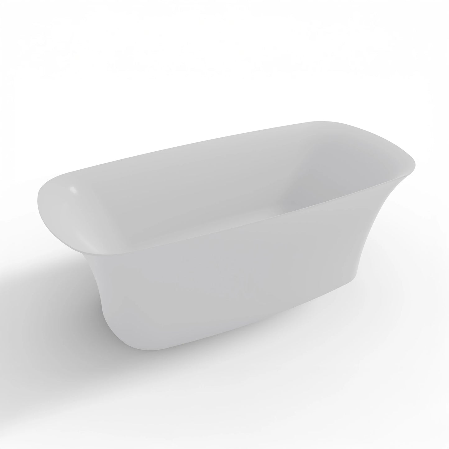 Baignoire îlot rectangulaire Bliss 170 cm blanche Spalina – vue produit