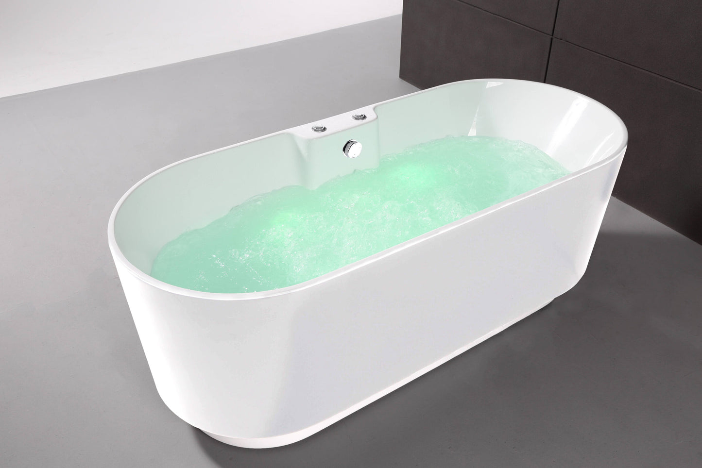 Baignoire Balnéo îlot UKIO white Bulle reconditionnée