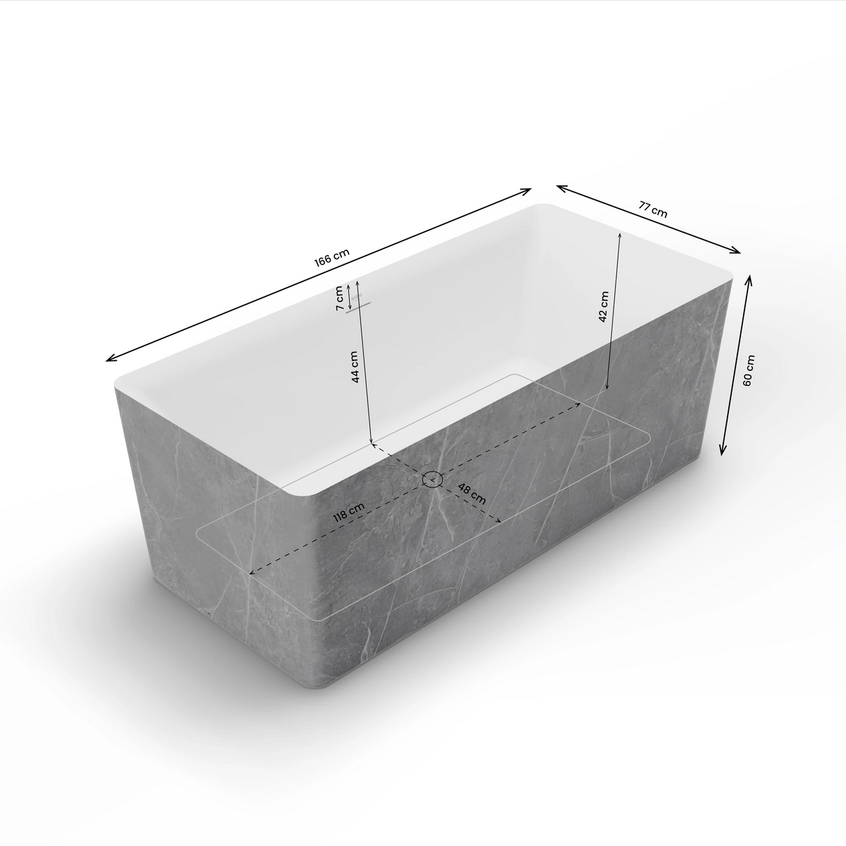 Linea di luce 170 grise