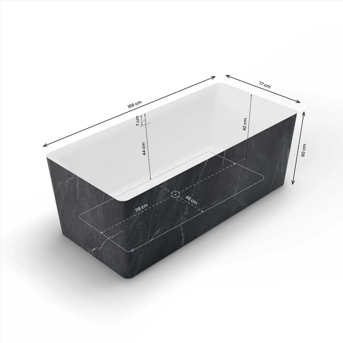 Linea di luce 170 noire