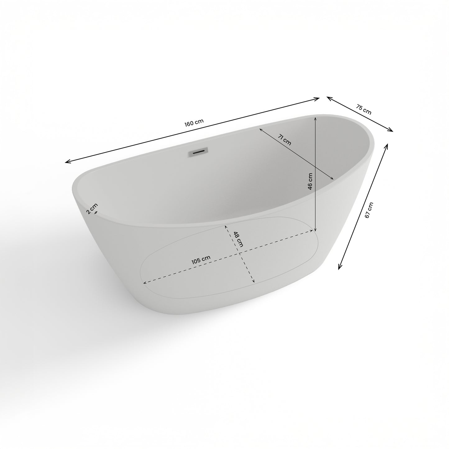 Neroon 2.0 160 blanche