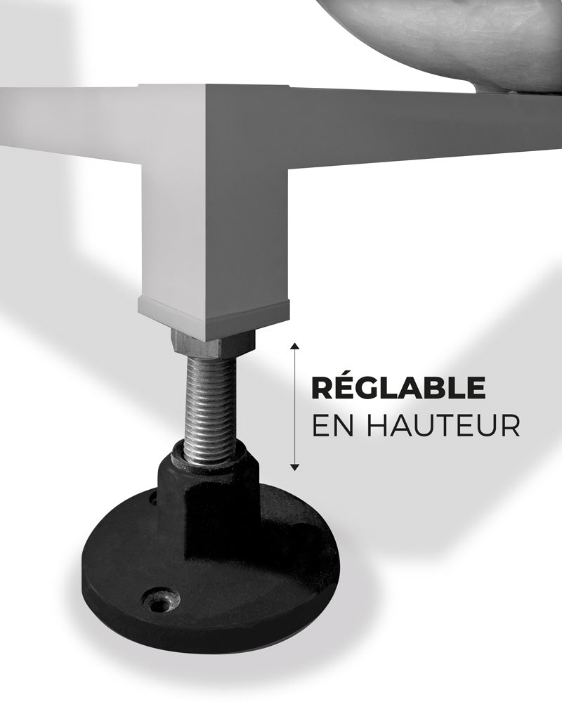 Baignoire Balnéo îlot UKIO white Bulle reconditionnée