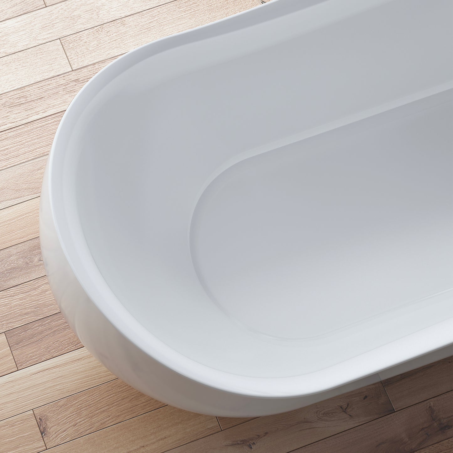 Baignoire îlot ovale blanche 172 cm Rivage / Oval freestanding white bathtub 172 cm Rivage / Bañera exenta oval blanca 172 cm Rivage / Vasca freestanding ovale bianca 172 cm Rivage / Ovale vrijstaand bad wit 172 cm Rivage