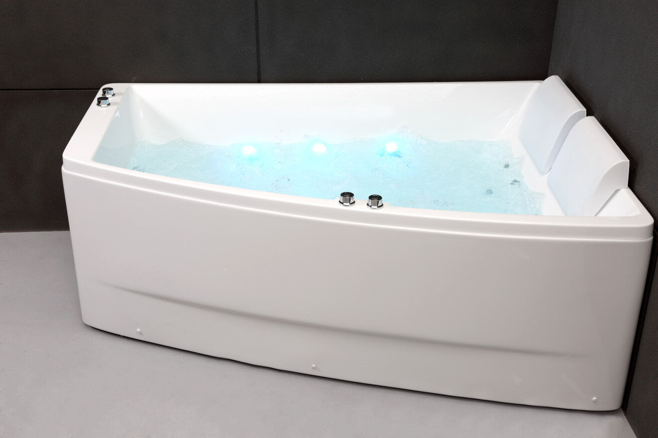 Baignoire Balnéo double SANGHA DUO Wave droite reconditionnée