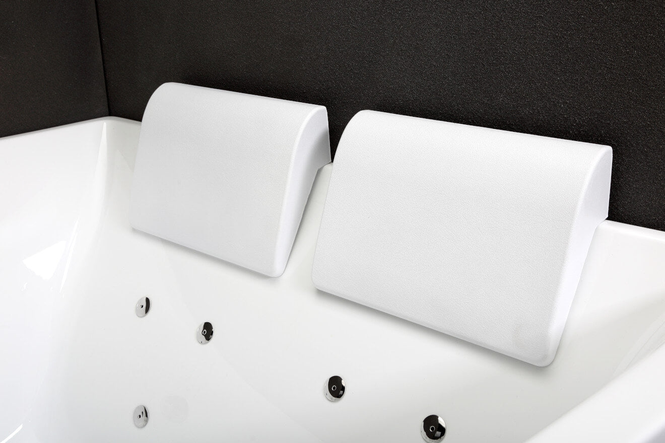 Baignoire Balnéo double SANGHA DUO Wave gauche reconditionnée