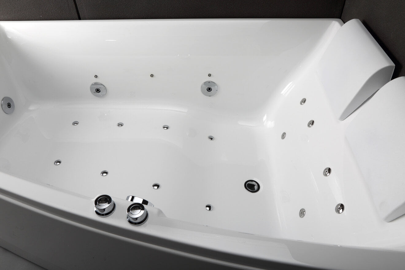 Baignoire Balnéo double SANGHA DUO Wave droite reconditionnée