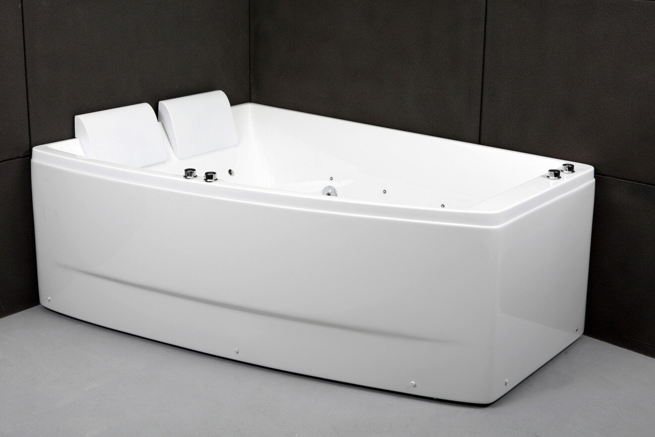 Baignoire Balnéo double SANGHA DUO Wave gauche reconditionnée