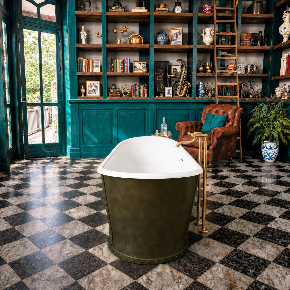 Bloomsbury 170 vert olive