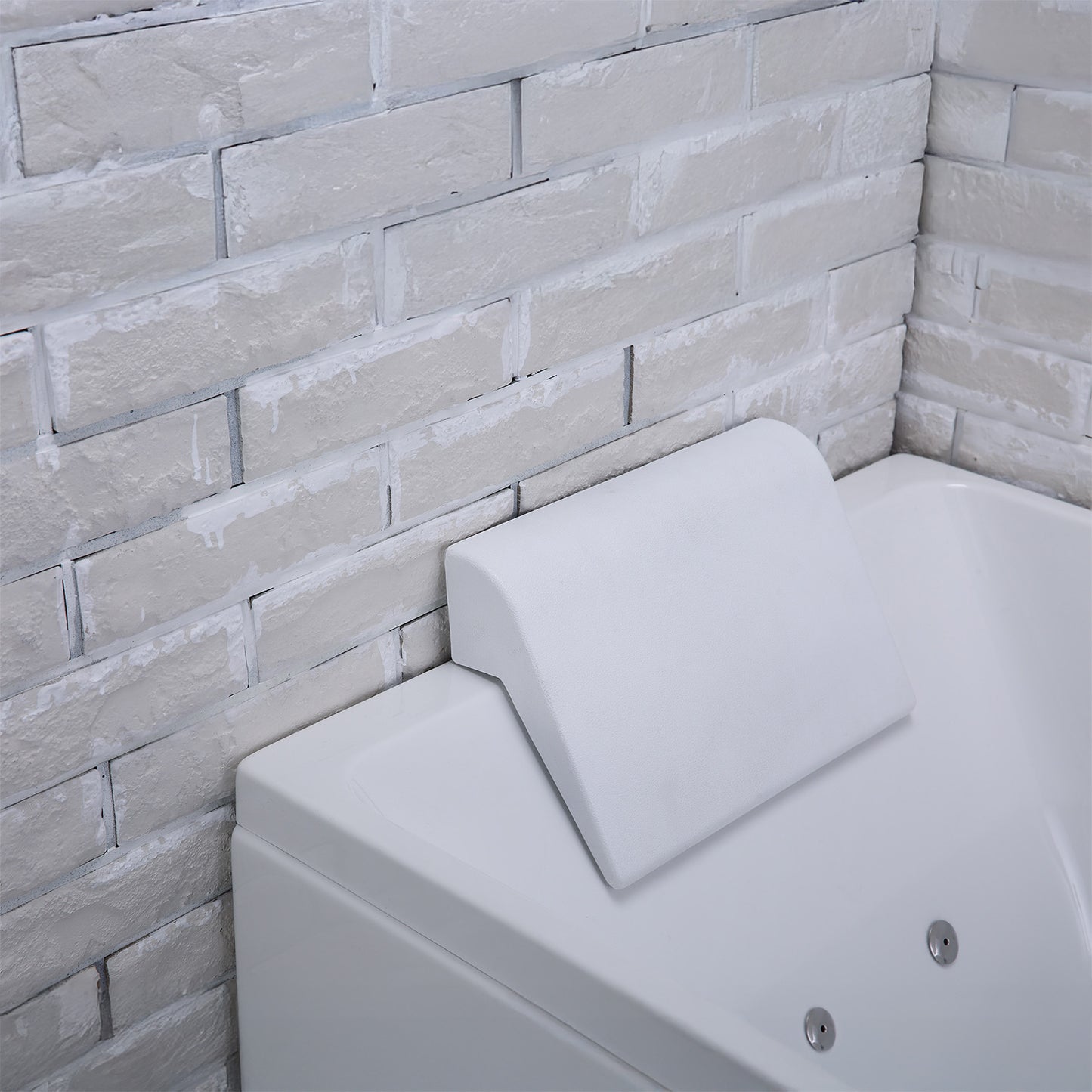 Baignoire balnéo semi-îlot rectangulaire Maya Spalina – vue produit