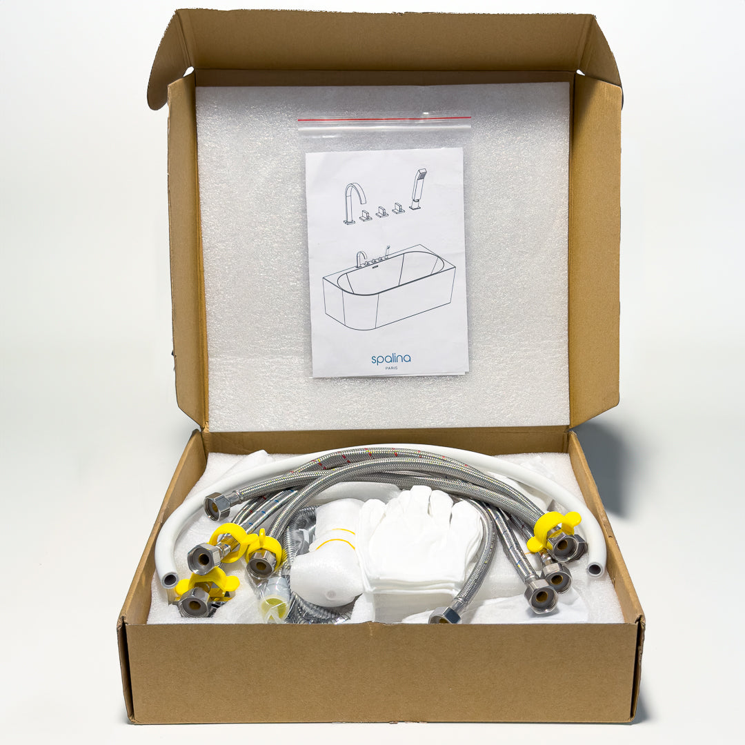 Robinetterie de baignoire Infinite chromée