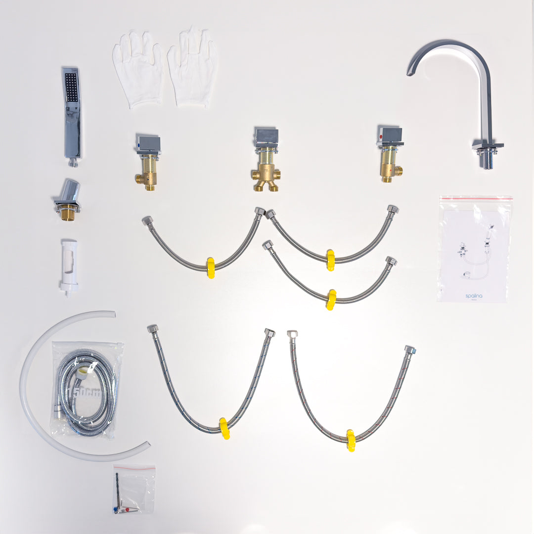 Robinetterie Infinite Chrome Spalina – Vue produit