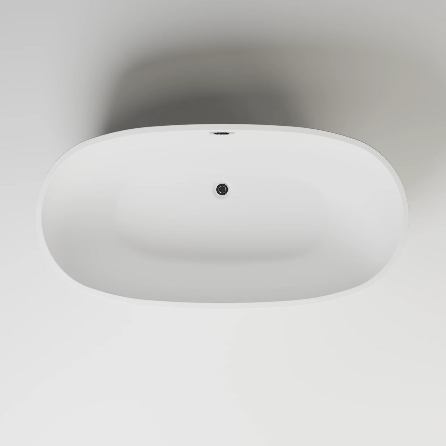 Baignoire îlot ovale Samba 160 cm blanche Spalina – vue produit