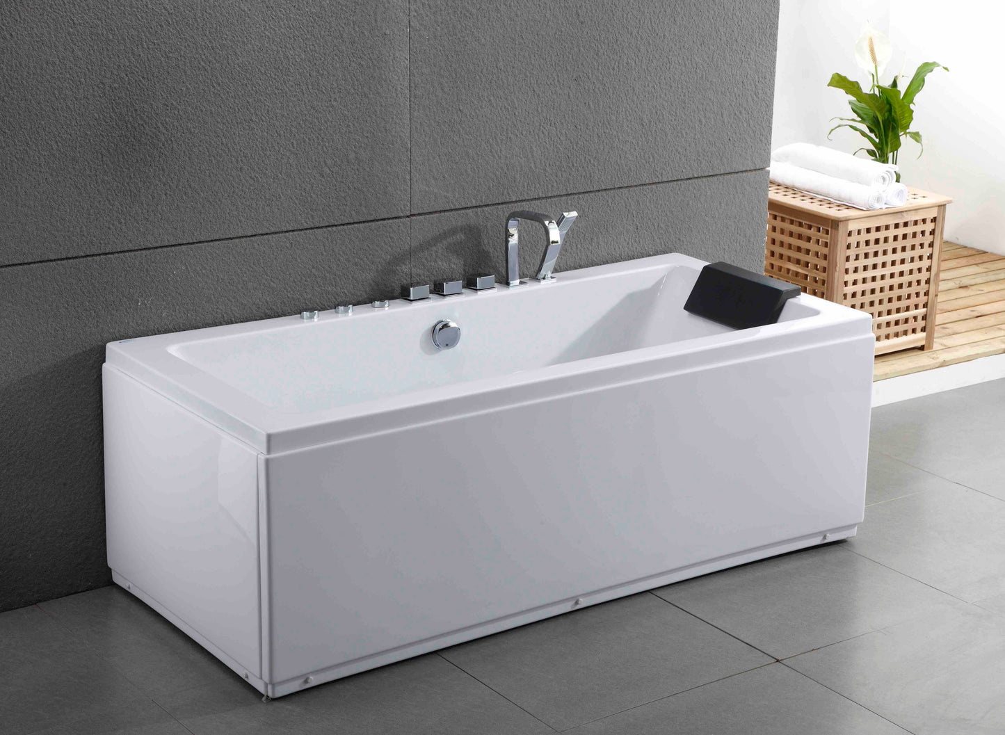 Baignoire Balnéo classique SIKINOS WHITE Jets reconditionnée