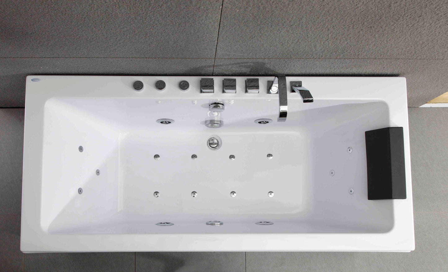 Baignoire Balnéo classique SIKINOS WHITE Jets reconditionnée