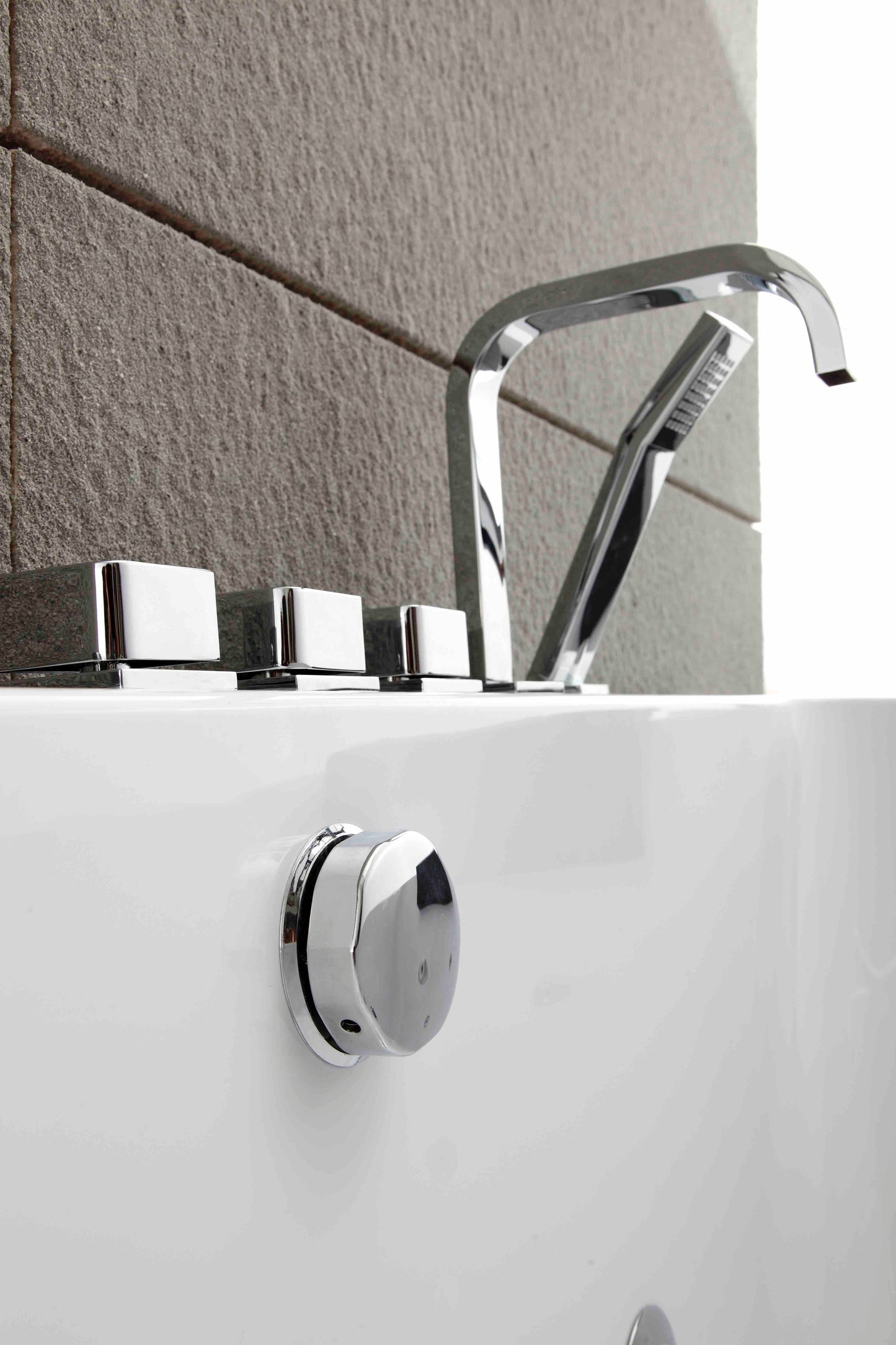 Baignoire Balnéo classique SIKINOS WHITE Jets reconditionnée