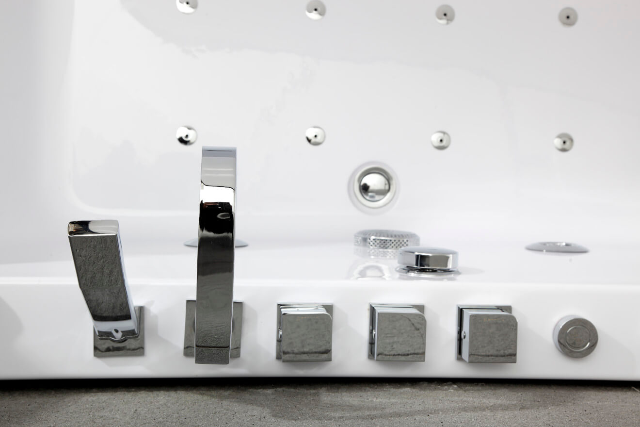 Baignoire Balnéo classique SIKINOS WHITE Jets reconditionnée