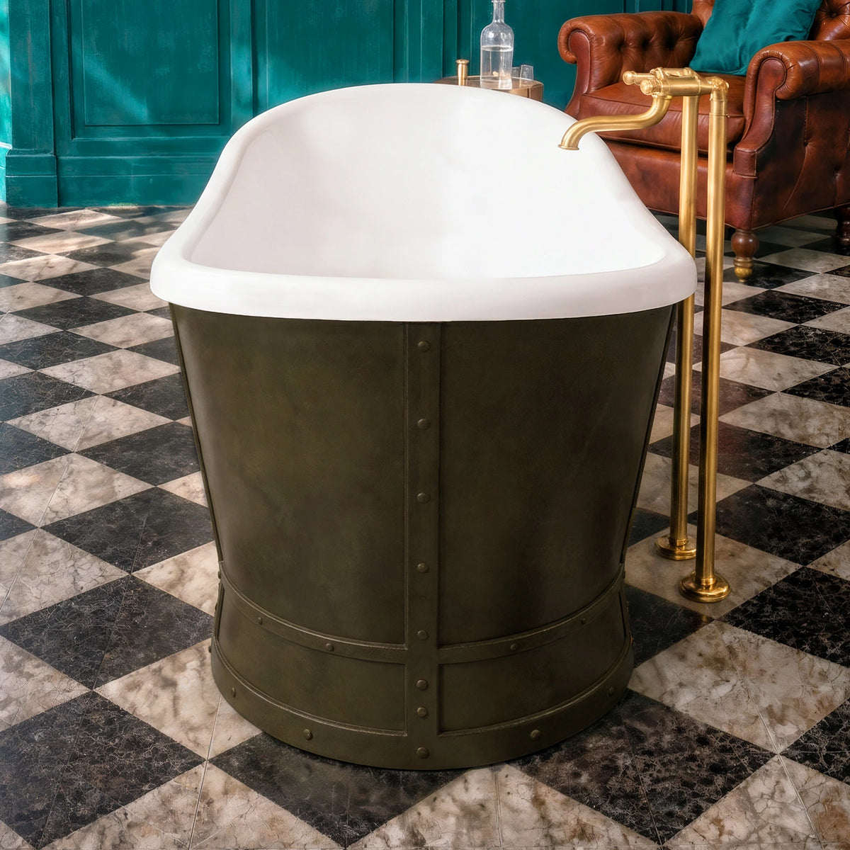 St James 170 vert olive
