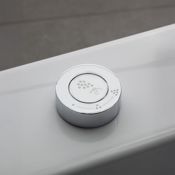 Baignoire balnéo classique avec hublot blanche et noire 170 cm Tahiti Jets / Glass-sided whirlpool bathtub white and black 170 cm Tahiti Jets / Bañera de hidromasaje con ojo de buey blanco y negro 170 cm Tahiti Jets / Vasca idromassaggio con oblò bianco e nero 170 cm Tahiti Jets / Bubbelbad met patrijspoort zwart en wit 170 cm Tahiti Jets