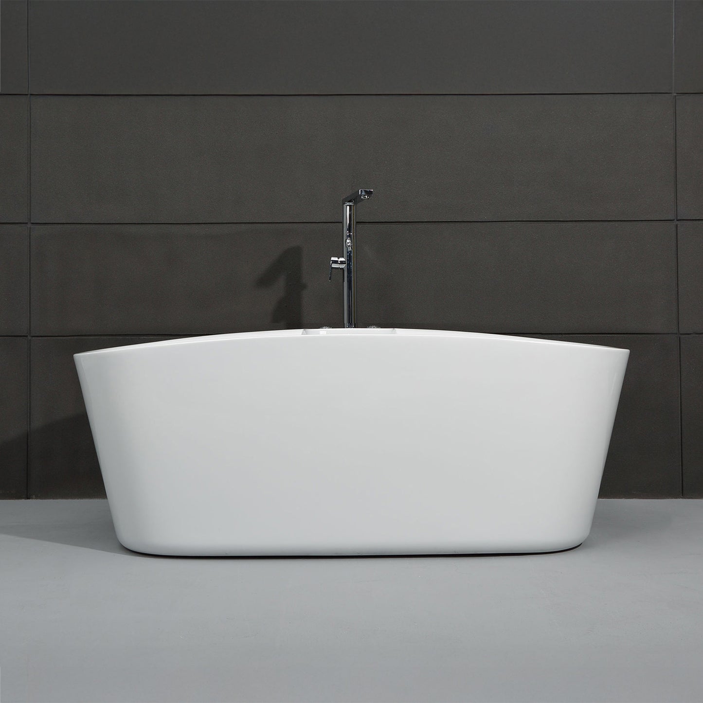 Baignoire balnéo îlot blanche 170 cm Tao Bulle / Freestanding whirlpool bathub white 170 cm Tao Bulle / Bañera de hidromasaje exenta blanco 170 cm Tao Bulle / Vasca freestanding idromassaggio bianco 170 cm Tao Bulle / Vrijstaand bubbelbad wit 170 cm Tao Bulle