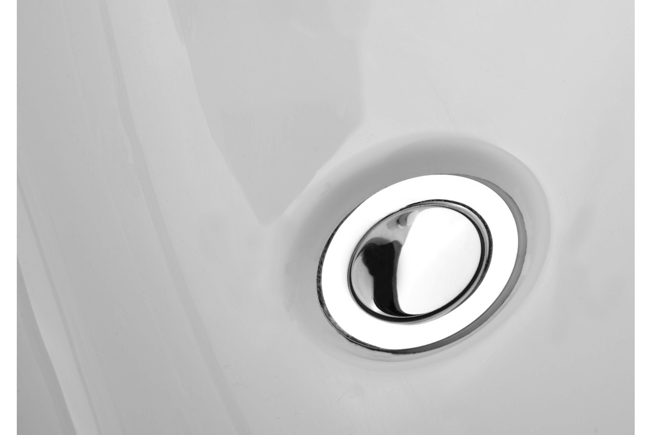 Baignoire Balnéo hublot TASMANIE WHITE Jets reconditionnée