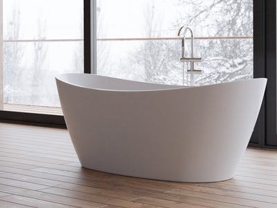 Baignoire îlot ovale