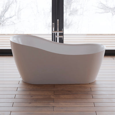 Baignoire îlot ovale blanche 170 cm Jazz / Oval freestanding white bathtub 170 cm Jazz / Bañera exenta oval blanca 170 cm Jazz / Vasca freestanding ovale bianca 170 cm Jazz / Ovale vrijstaand bad wit 170 cm Jazz
