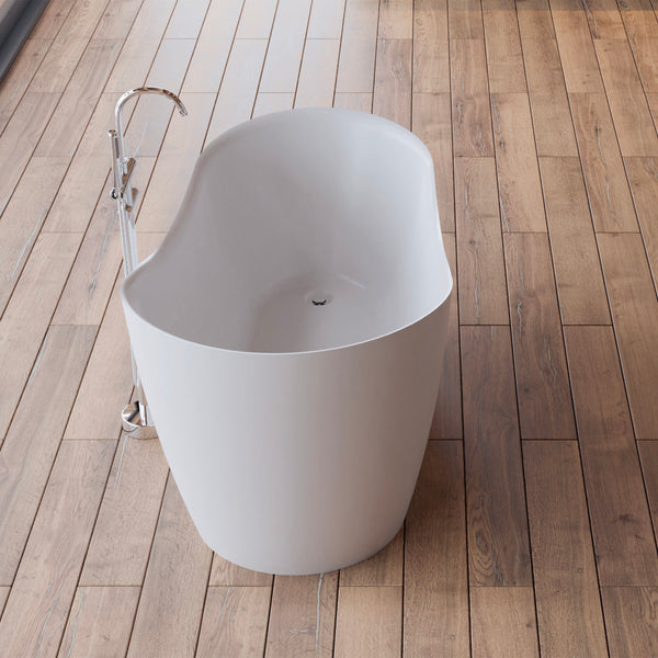 Baignoire îlot ovale blanche 170 cm Jazz / Oval freestanding white bathtub 170 cm Jazz / Bañera exenta oval blanca 170 cm Jazz / Vasca freestanding ovale bianca 170 cm Jazz / Ovale vrijstaand bad wit 170 cm Jazz
