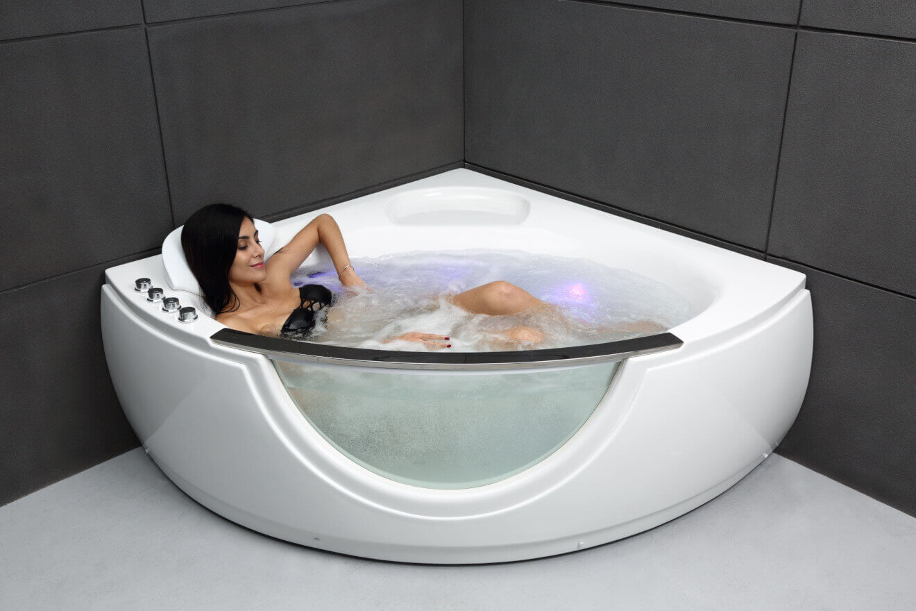 Baignoire Balnéo hublot SAMSARA Wave reconditionnée