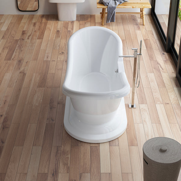Baignoire îlot ovale blanche 176 cm Victoria / Oval freestanding white bathtub 176 cm Victoria / Bañera exenta oval blanca 176 cm Victoria / Vasca freestanding ovale bianca 176 cm Victoria / Ovale vrijstaand bad wit 176 cm Victoria
