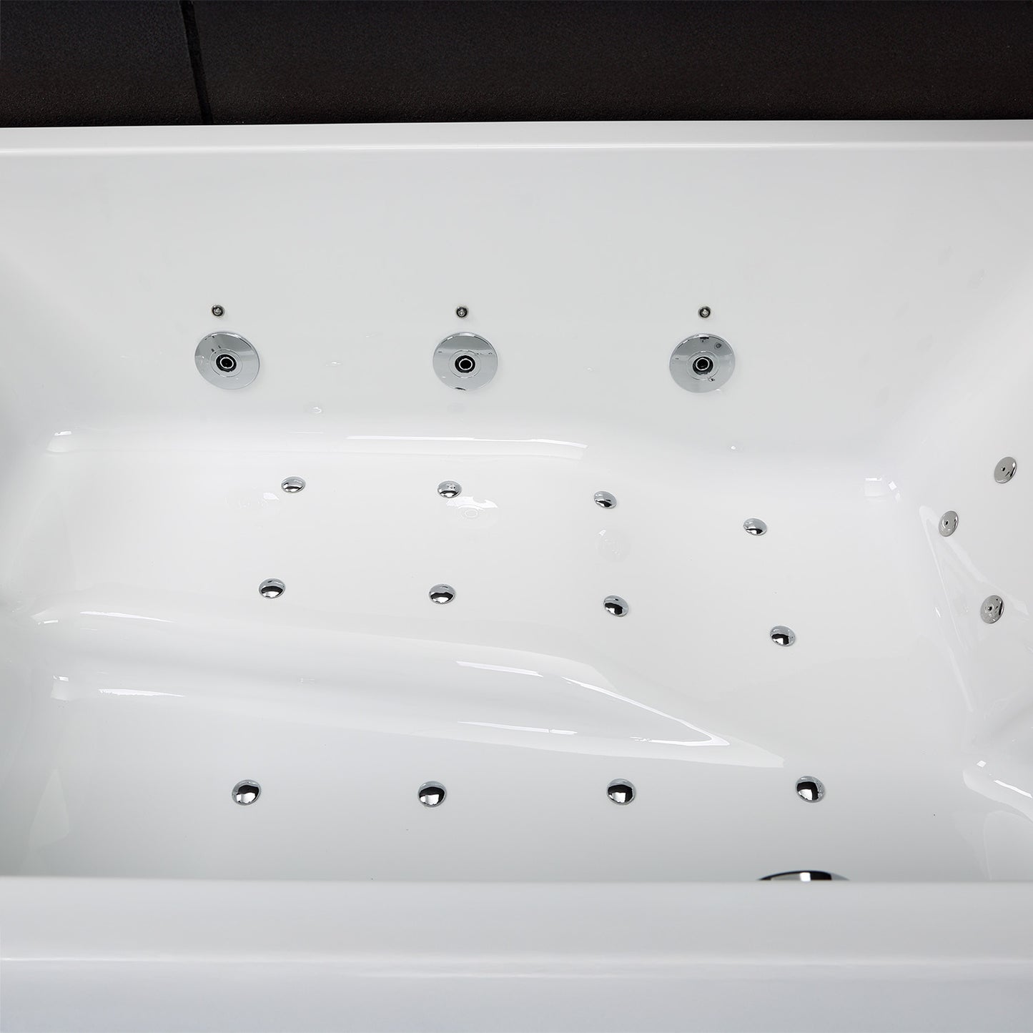 Baignoire balnéo deux personnes blanche 170 cm Cetana duo Wave / Rectangular 2-person whirlpool bathtub white 170 cm Cetana duo Wave / Bañera de hidromasaje doble blanco 170 cm Cetana duo Wave / Vasca idromassaggio 2 posti rettangolare bianco 170 cm Cetana duo Wave / Rechthoekig 2-persoons bubbelbad wit 170 cm Cetana duo Wave