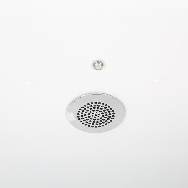 Baignoire balnéo d’angle avec hublot blanche 135 cm Samsara Wave / Corner whirlpool bath with porthole white 135 cm Samsara Wave / Bañera de hidromasaje esquinera con ojo de buey blanco 135 cm Samsara Wave / Vasca idromassaggio angolare con oblò bianco 135 cm Samsara Wave / Hoekwhirlpool met witte patrijspoort 135 cm Samsara Wave 