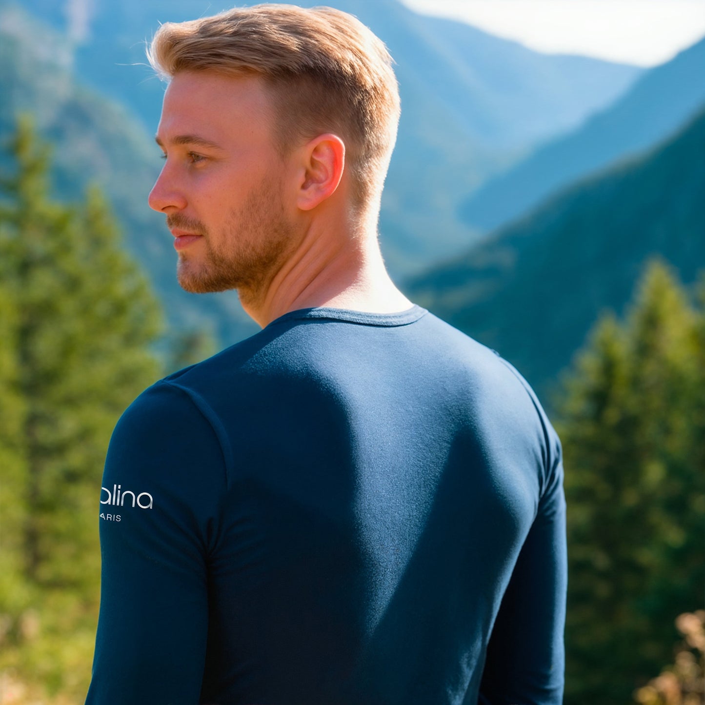 T-shirt à manche longue homme