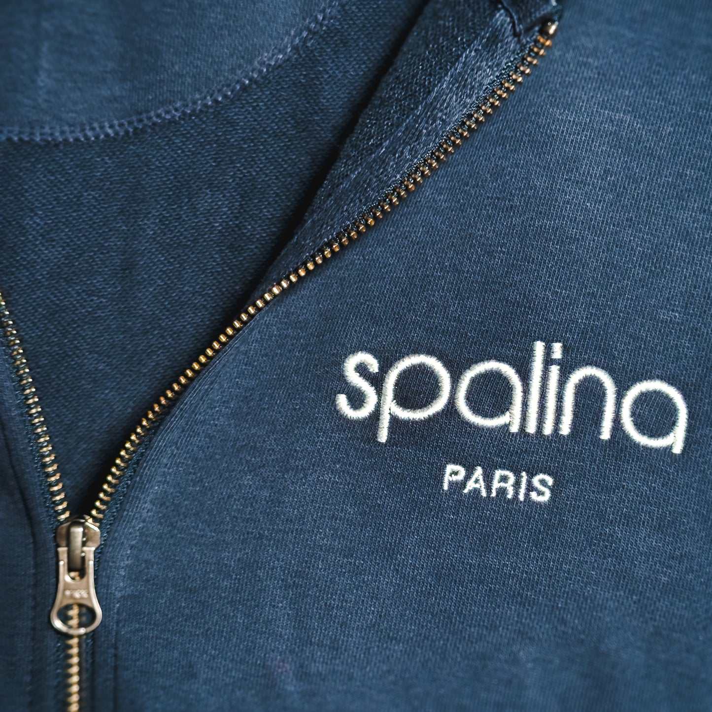 Veste à capuche zippée - Navy