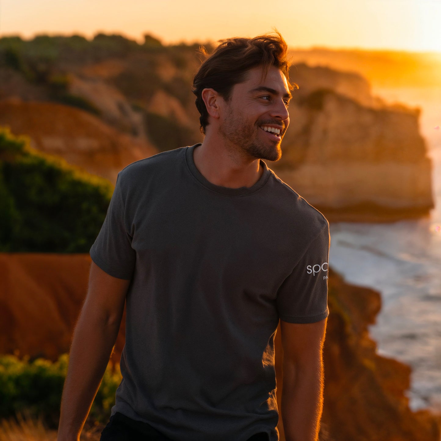 T-shirt à manche courte - Gris