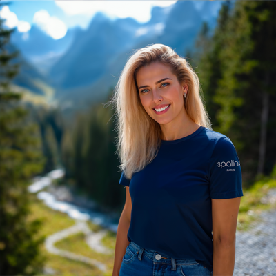 T-shirt à manche courte mixte - Navy