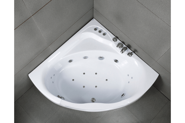 Baignoire Balnéo hublot TASMANIE WHITE Jets reconditionnée