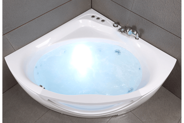 Baignoire Balnéo hublot TASMANIE WHITE Jets reconditionnée