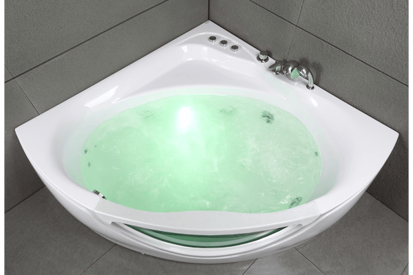 Baignoire Balnéo hublot TASMANIE WHITE Jets reconditionnée