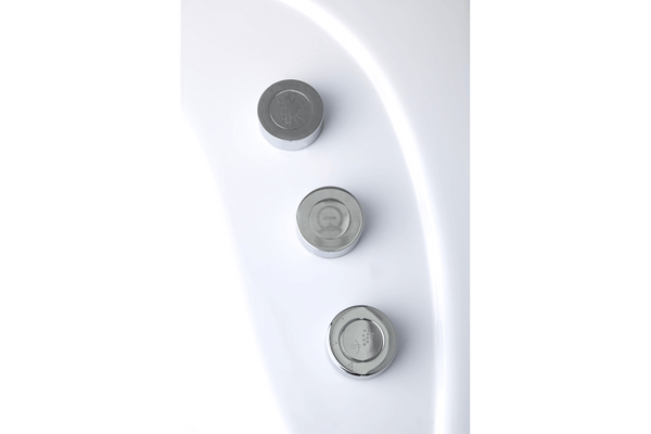 Baignoire Balnéo hublot TASMANIE WHITE Jets reconditionnée