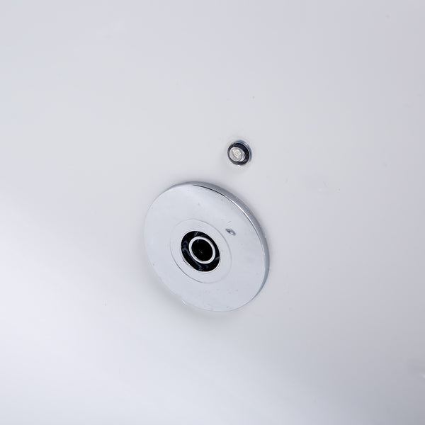 Baignoire balnéo classique blanche 170 cm Tenzo Wave / Rectangular classic whirlpool bathtub white 170 cm Tenzo Wave / Bañera de hidromasaje rectangular clasico blanco 170 cm Tenzo Wave / Vasca idromassaggio rettangolare classiche bianco 170 cm Tenzo Wave / Rechthoekig klassiek bubbelbad wit 170 cm Tenzo Wave