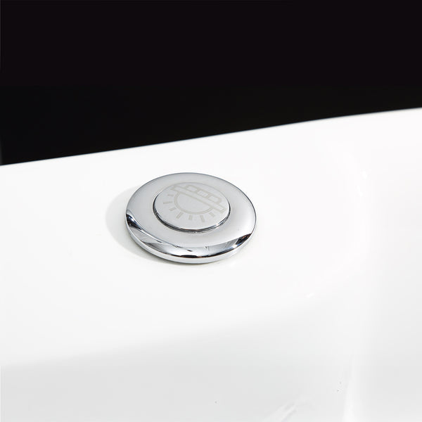 Baignoire à bulles îlot noire 175 cm Ukio Bulle / Freestanding whirlpool bathtub black 175 cm Ukio Bulle / Bañera hidromasaje en isla negro 175 cm Ukio Bulle / Vasca idromassaggio nera 175 cm Ukio Bulle / Vrijstaand bubbelbad zwart 175 cm Ukio Bulle