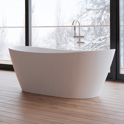 Baignoire îlot ovale blanche 170 cm Venecia / Oval freestanding white bathtub 170 cm Venecia / Bañera exenta oval blanca 170 cm Venecia / Vasca freestanding ovale bianca 170 cm Venecia / Ovale vrijstaand bad wit 170 cm Venecia