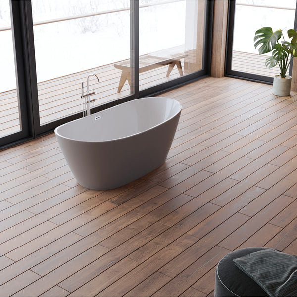 Baignoire îlot ovale grise 170 cm Venecia / Oval freestanding grey bathtub 170 cm Venecia / Bañera exenta oval grise 170 cm Venecia / Vasca freestanding ovale grigia 170 cm Venecia / Ovale vrijstaand bad grijs 170 cm Venecia